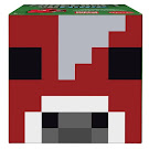 Minecraft Mooshroom Mob Head Minis Figure