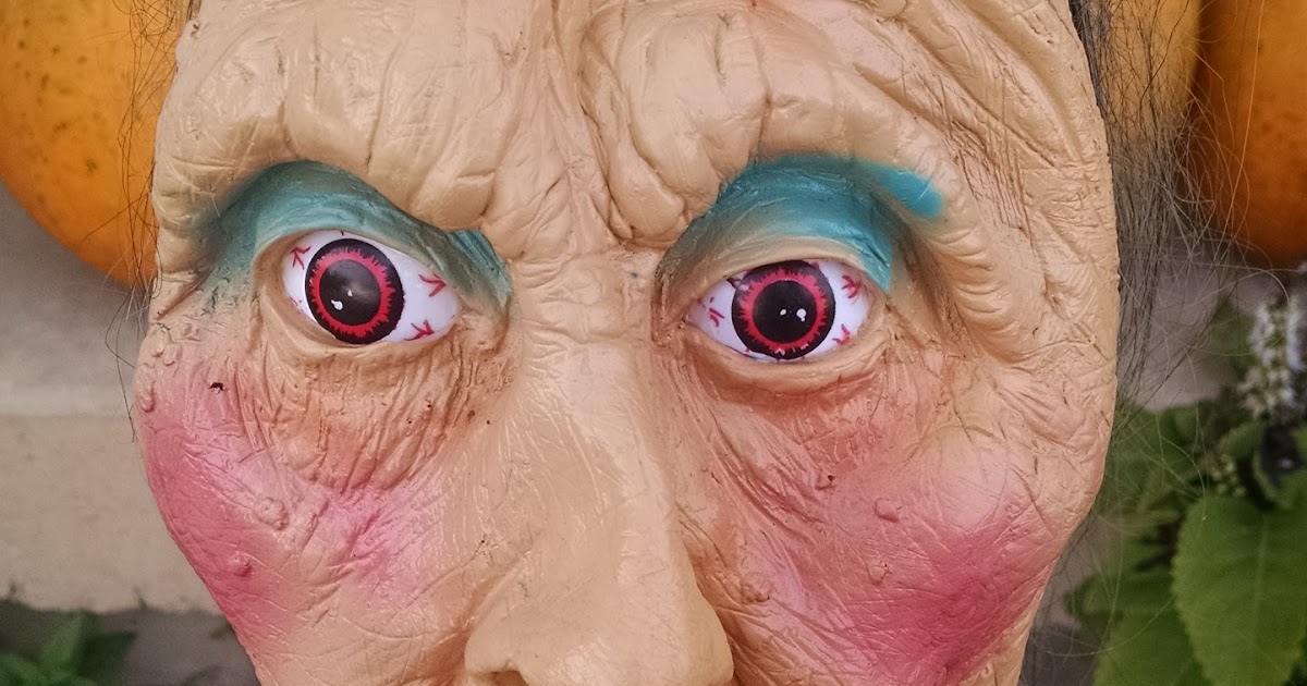 Must Run in the Family How to Glue Eyes on a Halloween Mask