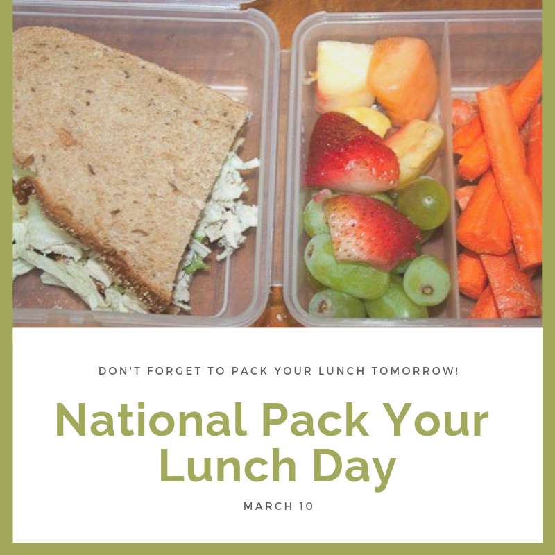 National Pack Your Lunch Day Wishes