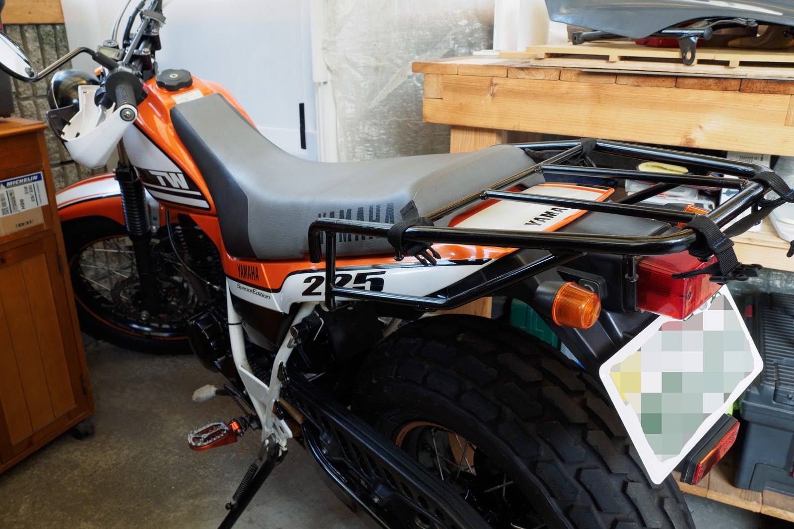 ヤマハ YAMAHA tw200 tw225 純正 シート YAMAHA ヤマハ TW200