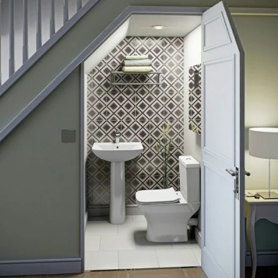 kamar mandi minimalis di bawah tangga kamar mandi minimalis di bawah tangga