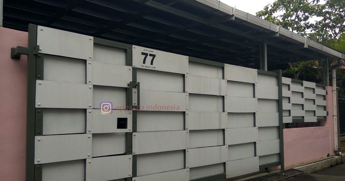 Pagar Minimalis Putih / Kombinasi Warna Cat Pagar Besi