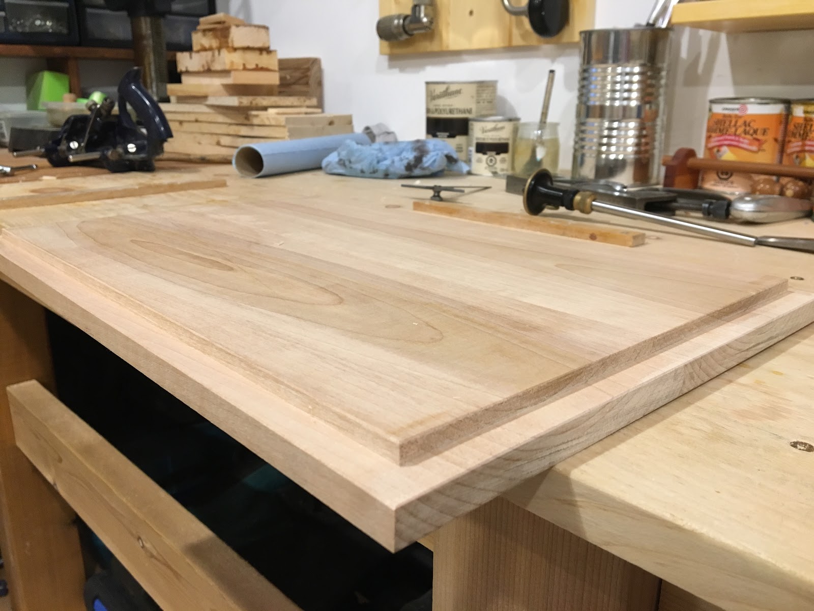 The Offgrid Wood Butcher Making laminated raised panels