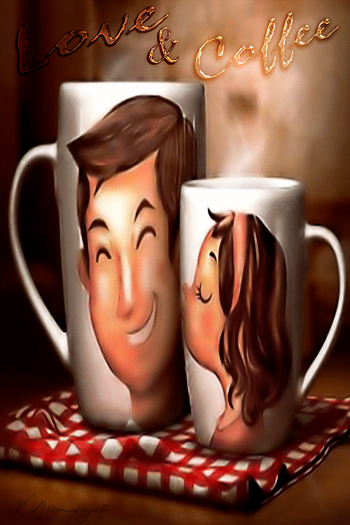 Mimi Gif Love & Coffee