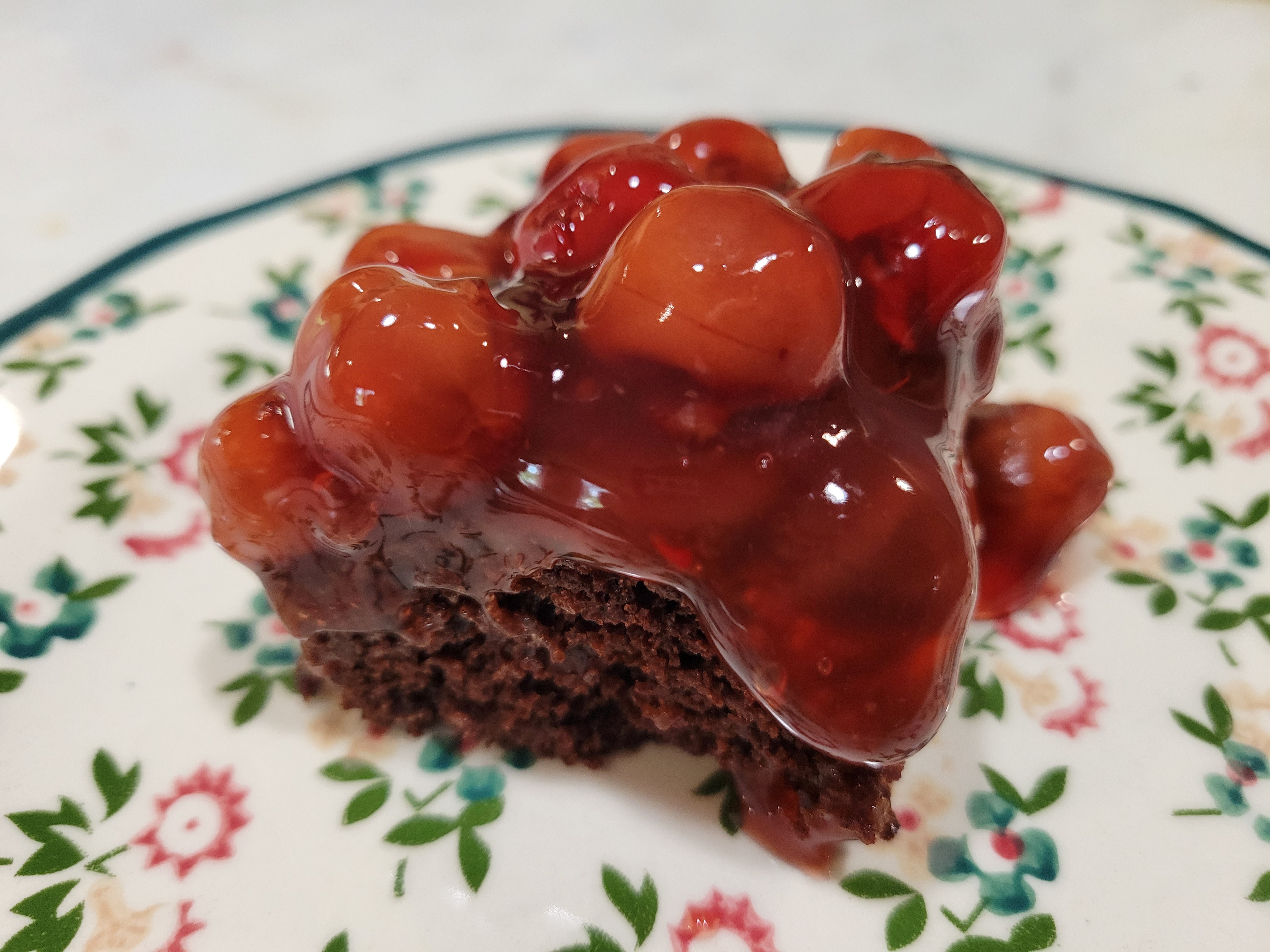 My Patchwork Quilt BLACK FOREST PUDDING CAKE