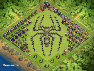 gambar base coc keren