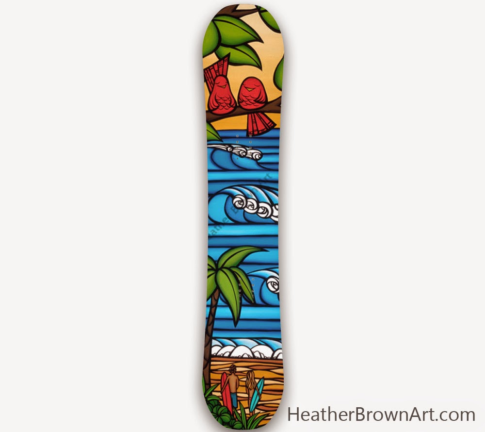 heather brown snowboard