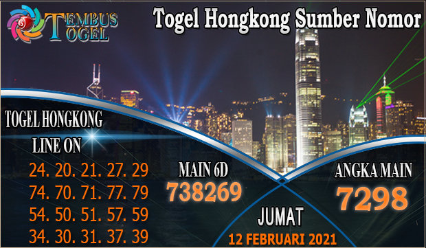 Togel Hongkong Sumber Nomor - Hari Jumat 12 Februari 2021