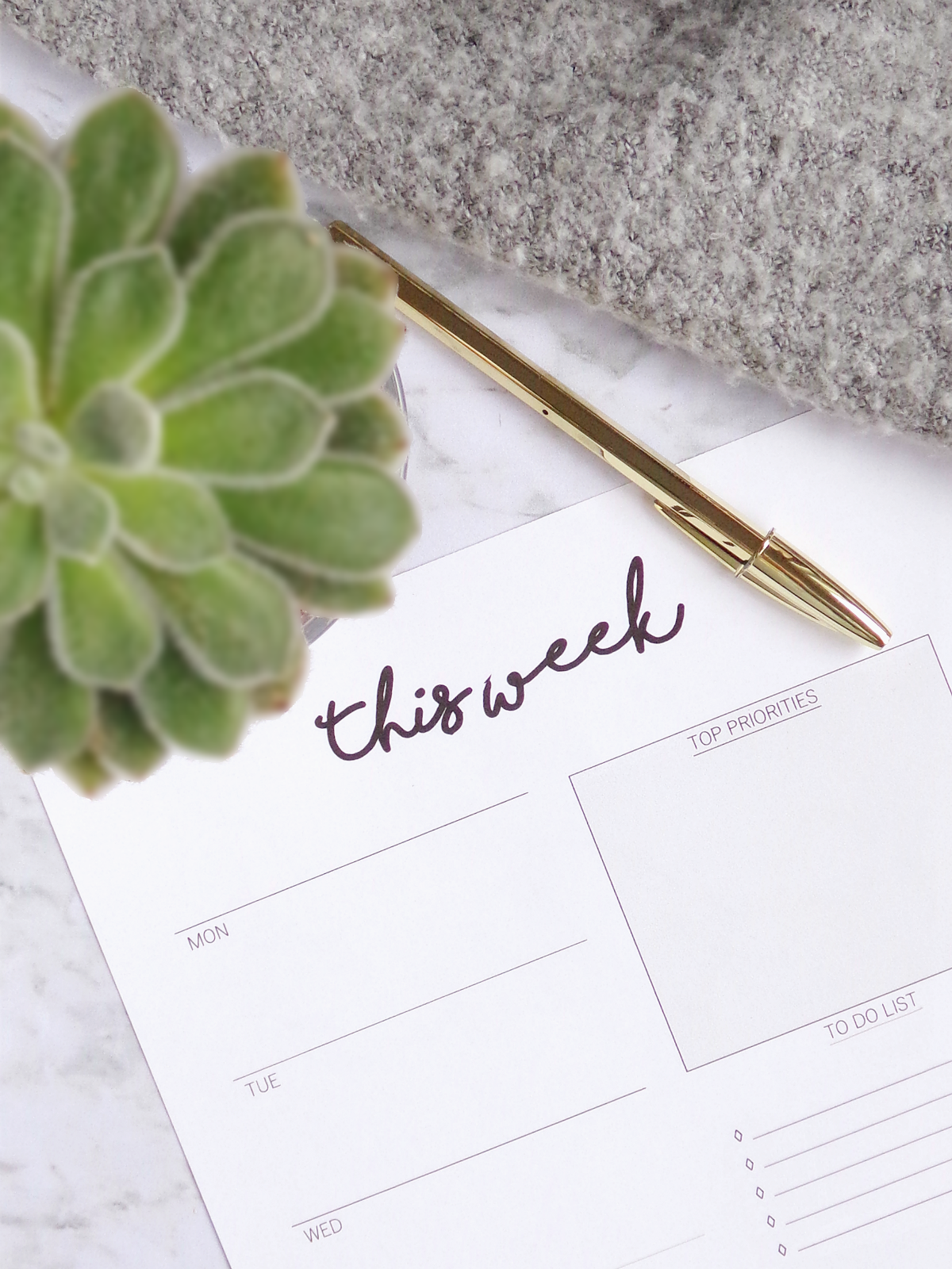 How To Plan Your Week: 7 Simple Steps + Free Weekly Planner - Tea & Curls How To Plan Your Week: 7 Simple Steps + Free Weekly Planner - Tea & Curls
