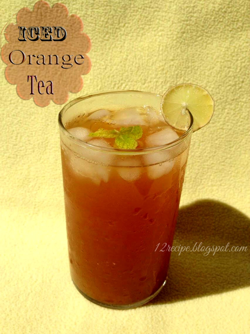 Iced Orange Tea Recipe Book