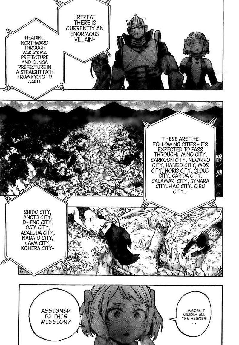 Boku No Hero Academia, Chapter 282 - BOKU NO HERO ACADEMIA MANGA ONLINE