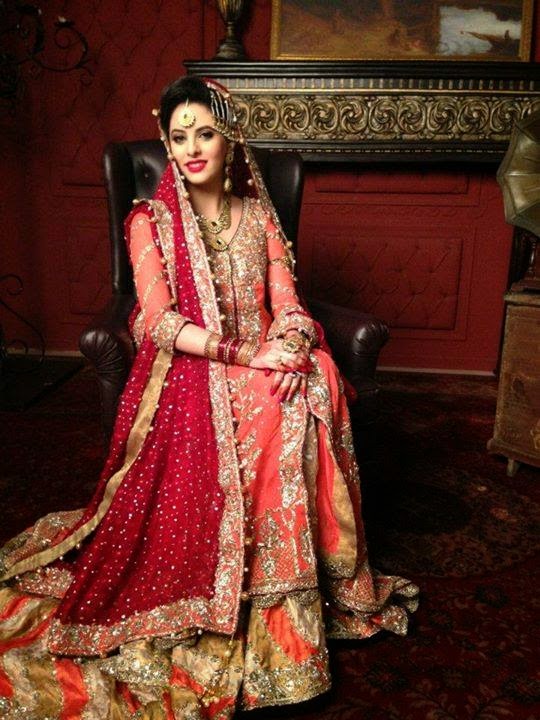 New Pakistani Traditional Bridal dresses 2015 | Just Bridal