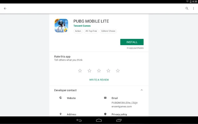 حمل الان PUBG Mobile Lite للهواتف الضعيفة مجانا