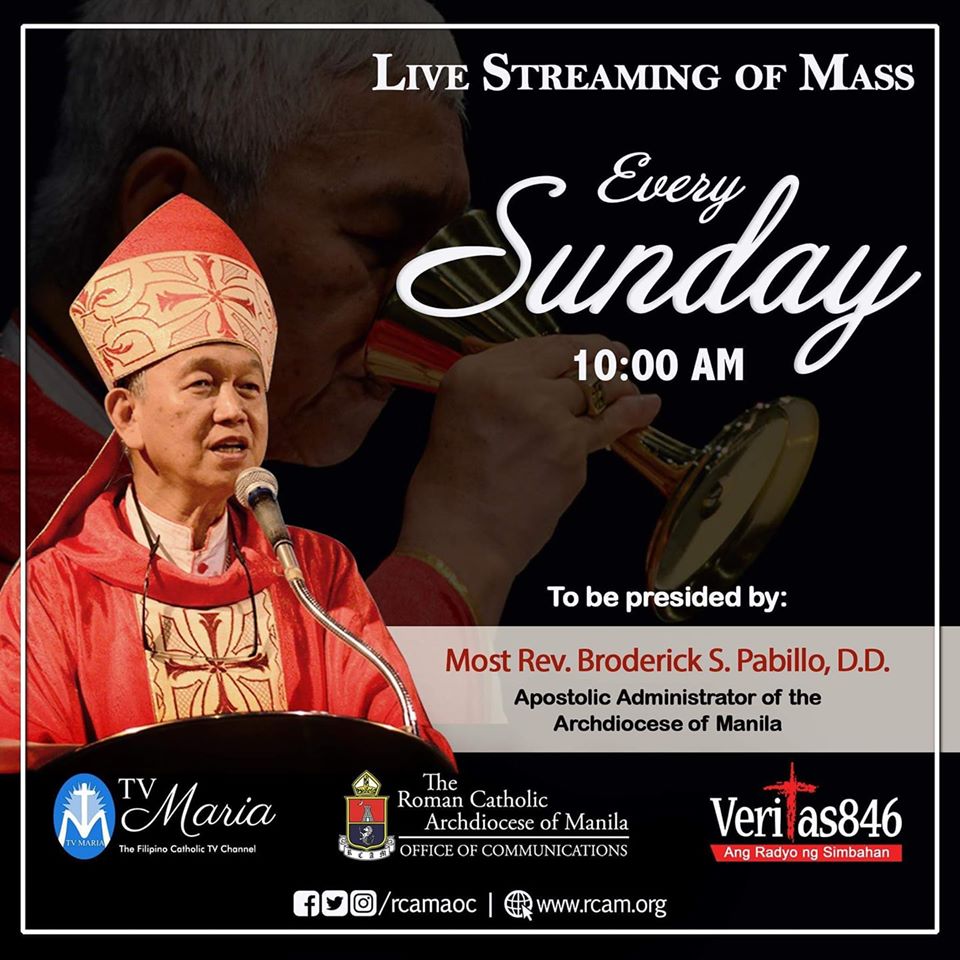 Catholic Sunday Mass Today Live Online Sunday 20th Week Of Ordinary Time 2020 Livestream Youtube