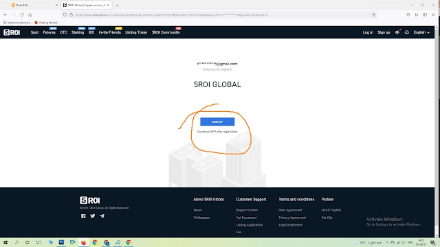 5 ROI Global, 5 ROI Global Registration, cryptocurrency exchange, Earning in Dollars, Bitcoin Earning,