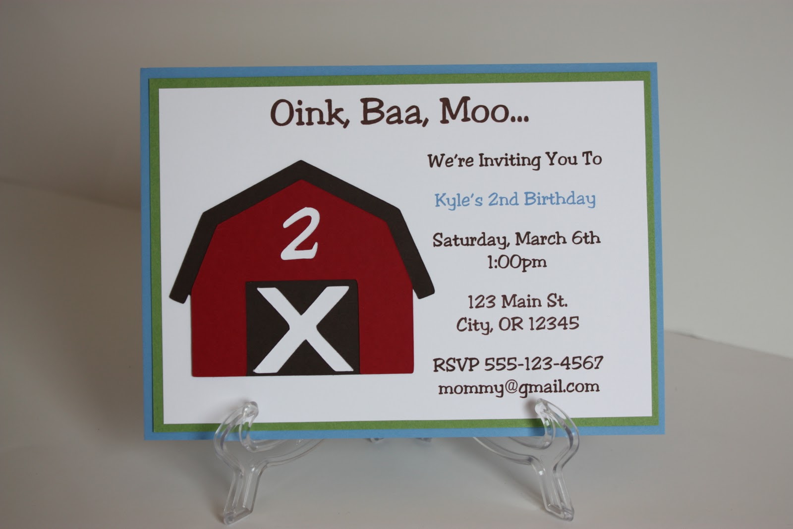 5M Creations: New Boy Party Invitation Themes!