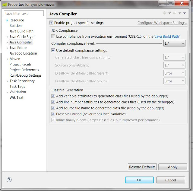 Java: Spring Framework Ejemplo