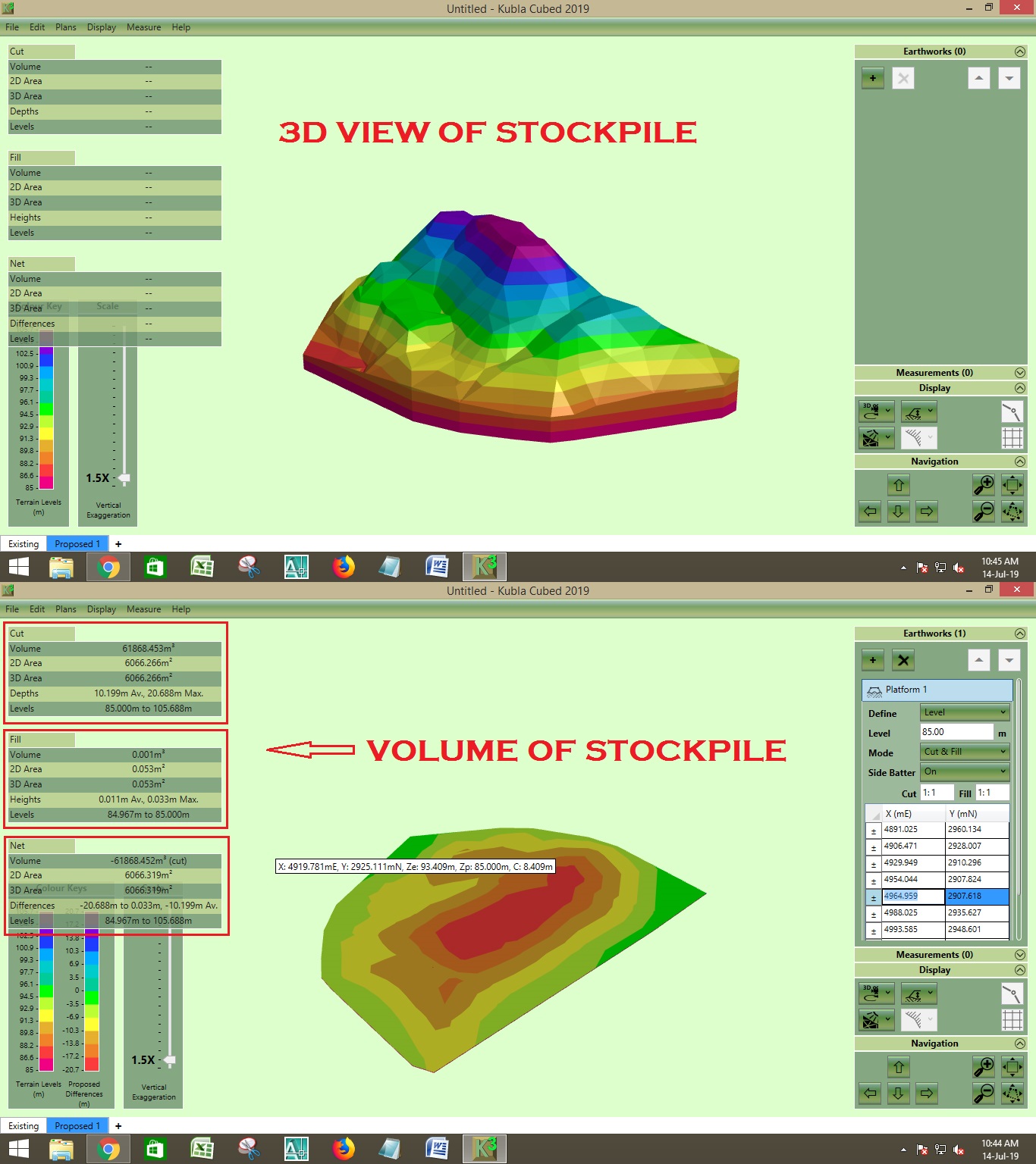 stockpile area calculator stockpile area calculator