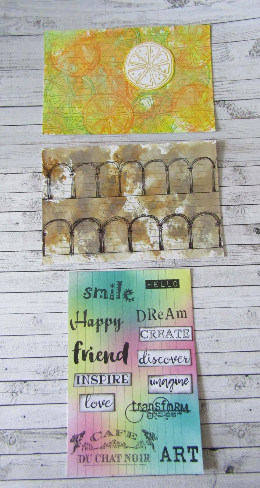 Feltabulous Index Card a Day (ICAD) Week Five