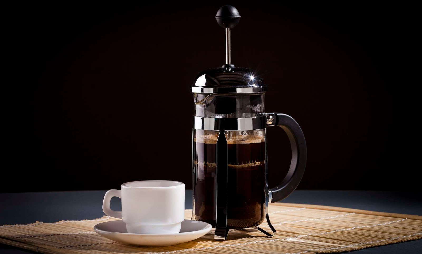 French Press ile Filtre Kahve (Çekilmiş Kahve) Hazırlamak ve French