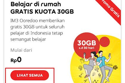 Indosat Bagikan Kuota Gratis 30GB untuk Akses Platform Belajar Online