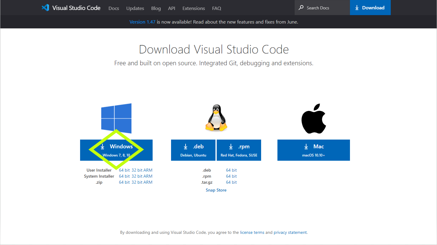 How to install visual studio code?
