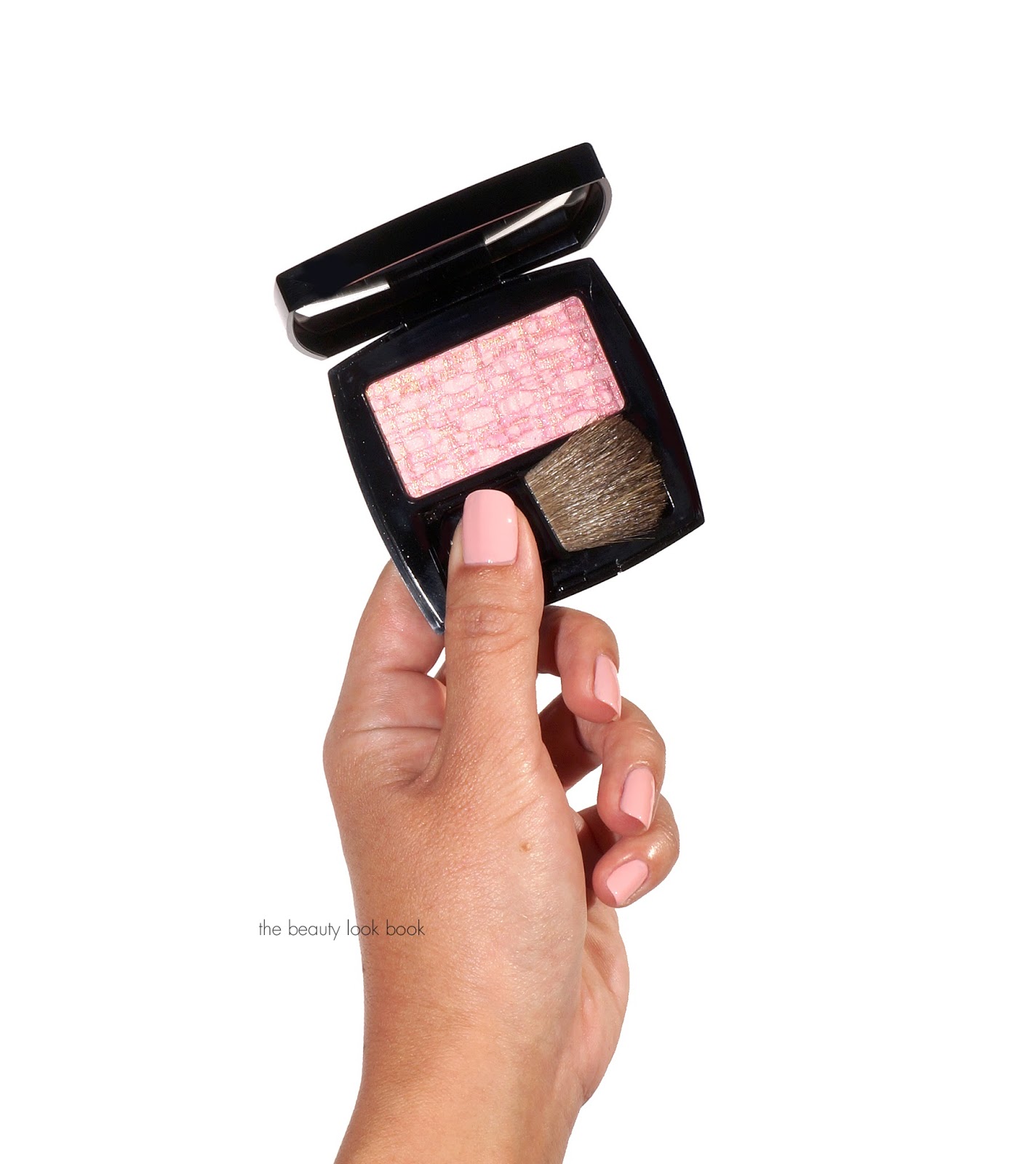 chanel tweed blush