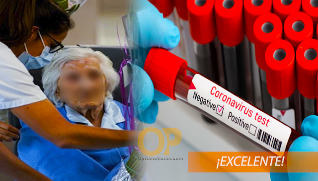 Abuela de 106 años de edad logro vencer la batalla contra en coronavirus en Colombia. 