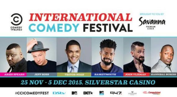 International Comedy Festival ft Basketmouth, Trevor Noah & others