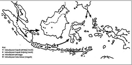 Peta Indonesia Peta Indonesia Zaman Purbakala
