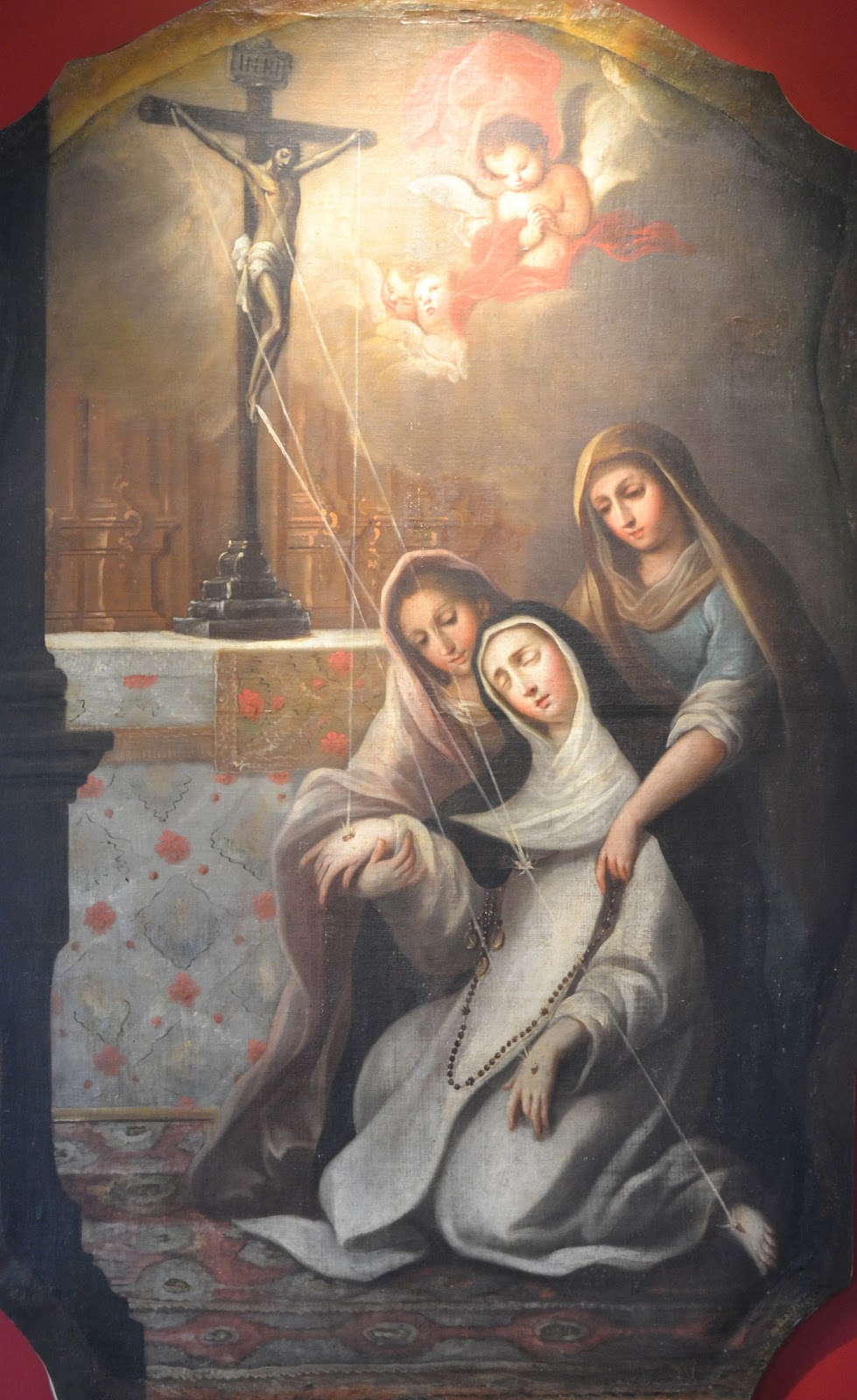 Muestra de Arte Sacro aborda vida de Santa Catalina de Siena