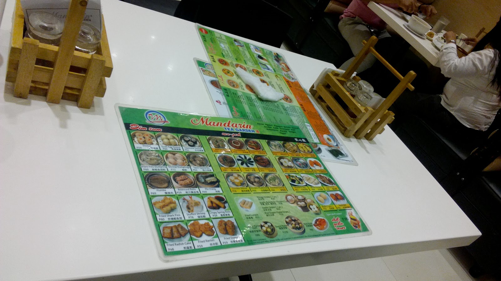 Mandarin Tea Garden Menu Fasci Garden