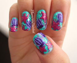 nail seashell starfish seashells nails sea plumeriapainted shell