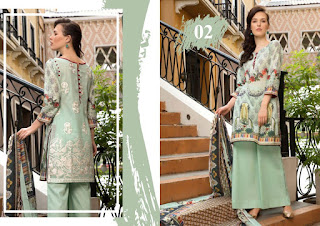 Salina Vol 2 By ZS Textile Original Lawn Pakistani Suits