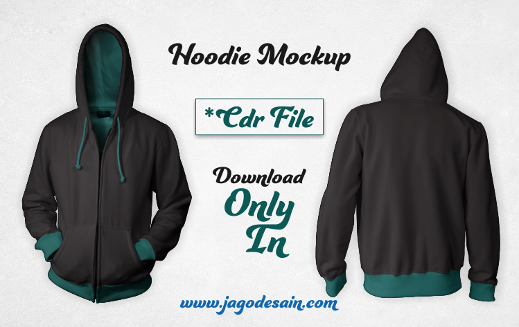 Download Free Download Mockup Hoodie Versi Cdr Gratis Download Desain Grafis Gratis PSD Mockup Template
