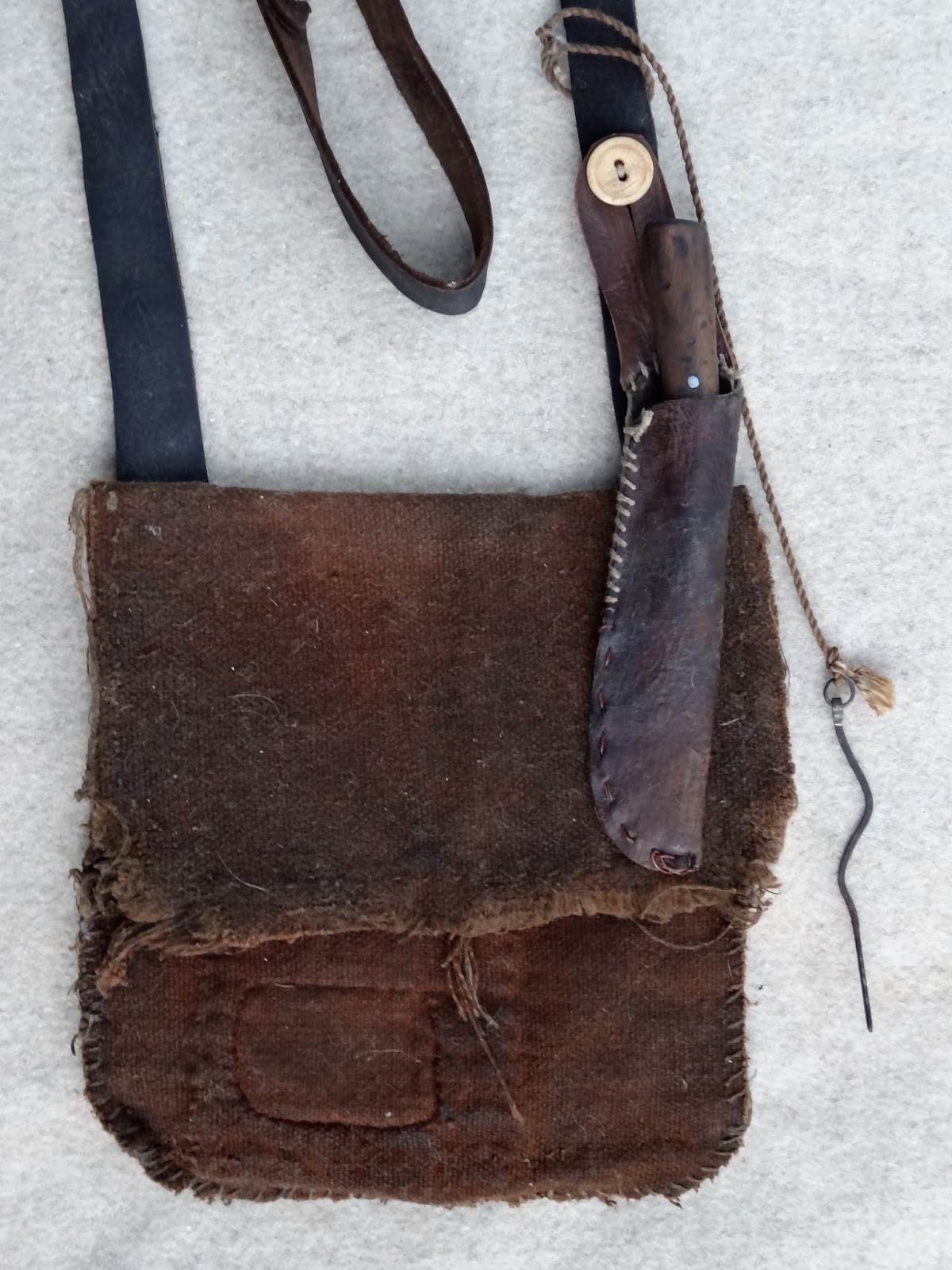 Contemporary Makers Hunting Pouch by Jack Hubbard