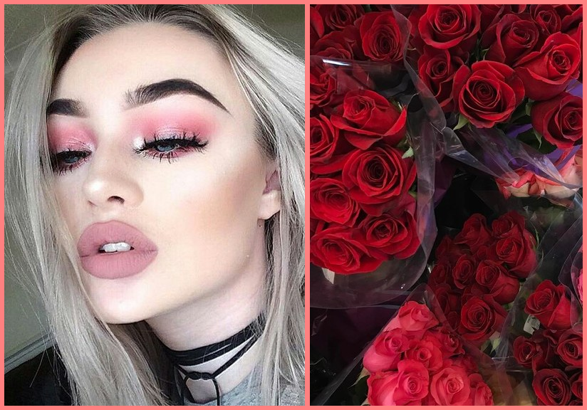 the creation of beauty is art. stunning date night makeup ideas for valentine's day