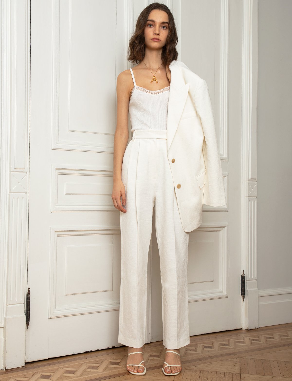 Style File | Spring Trend: The White Trouser Suit / Pantsuit