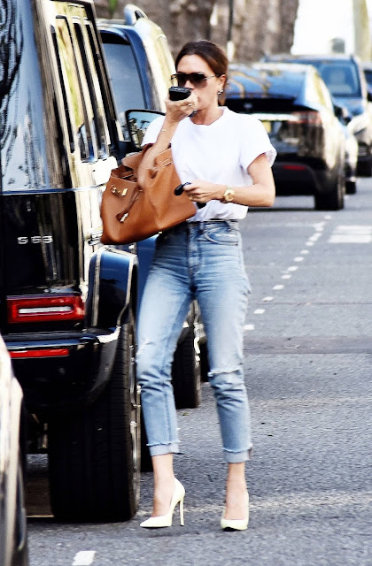 Victoria Beckham – Dons casual style while out in London