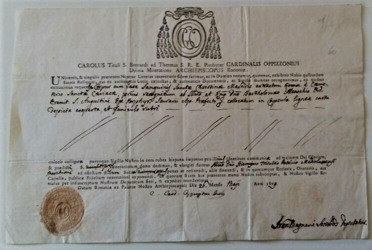 Araldica ecclesiastica Oppizzoni, Carlo (17691855), arcivescovo