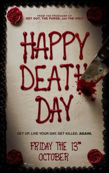 horror blumhouse you HAPPY DEATH DAY 2 U 2019 - 2" x 3" MOVIE POSTER MAGNET