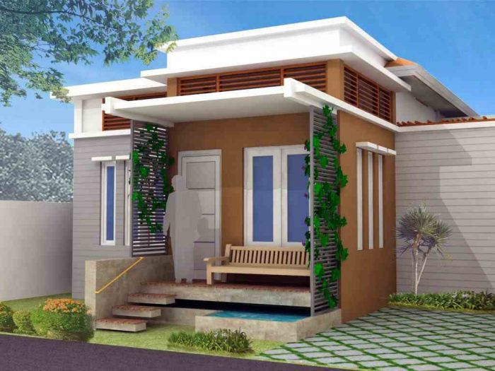 Penataan Warna Rumah Minimalis Tampak Depan Jogja Rumah Minimalis