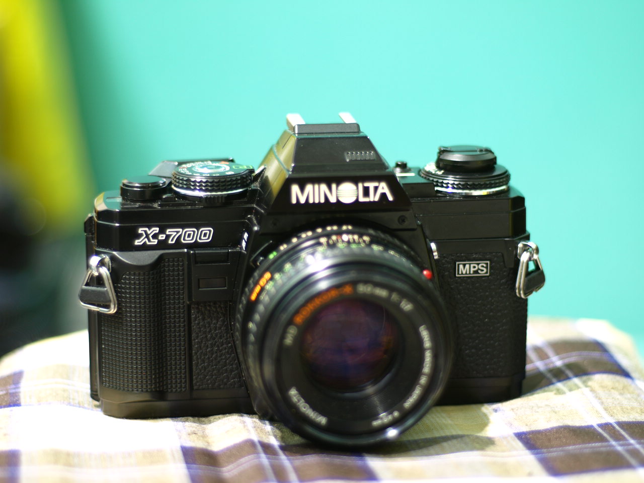 kamera-lah!: MINOLTA - Minolta X-700 MPS + MD Rokkor-X 50mm f/1.7 EXC+