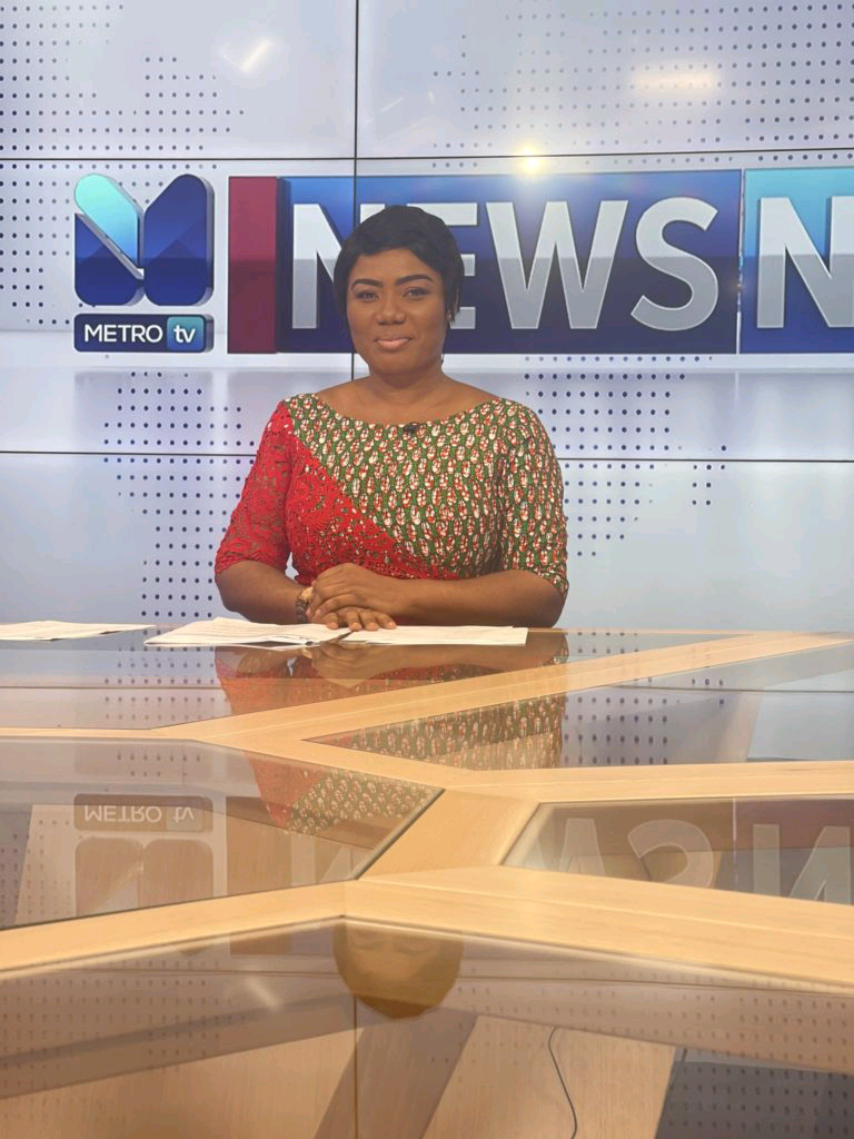 Bridget Otoo Broadcasts First News Segment On Metro TV - www.EweGhana.Net