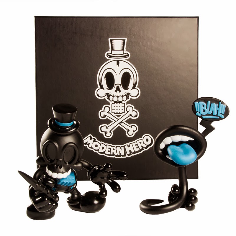 Blackout Edition Modern Hero Vinyl Figure by MAD

