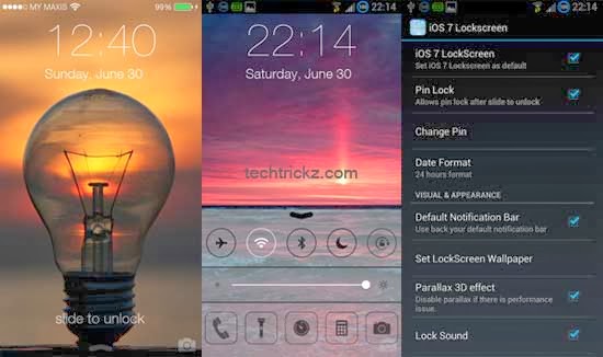 iOS 7 Parallax Effect