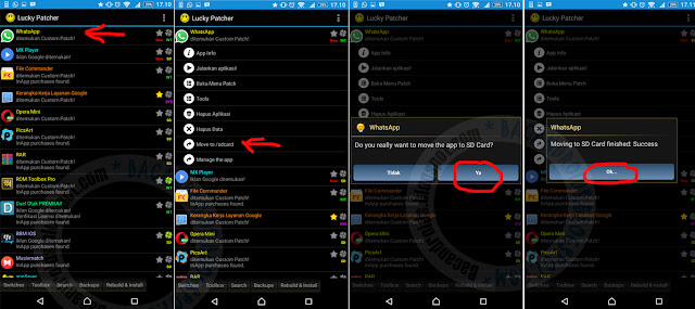 pindahkan Aplikasi dan Game Android ke SDcard