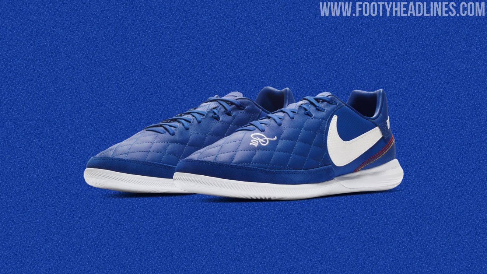 paso Desanimarse Química Blue Brazil-Inspired Nike Tiempo Ronaldinho 2019 Indoor Boots Released -  Footy Headlines