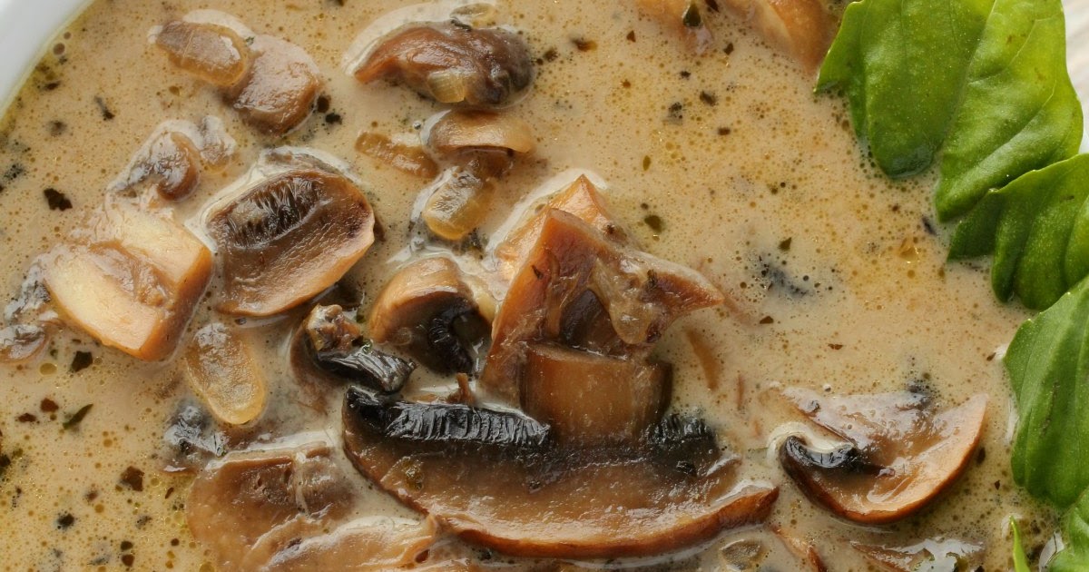 VEGAN CREAM OF MUSHROOM SOUP | Enjoyed Life