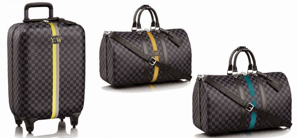 Disappear Here: Louis Vuitton Offers Personalisation For Damier Graphite.